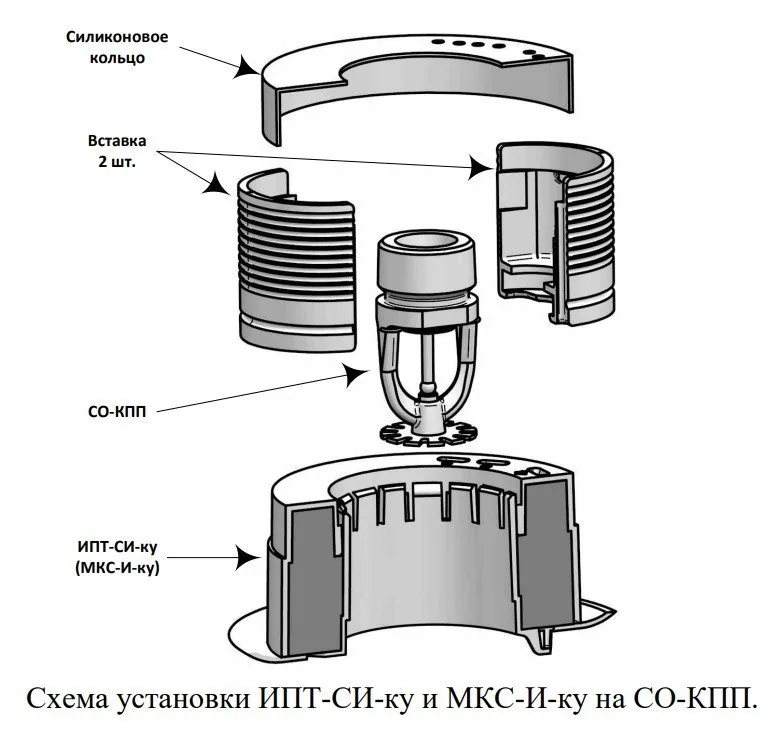 ИПТ-СИ-ку Гефест (углубленный). Извещатель пожарный сателлитный тепловой точеный адресно-аналоговый — фото 3 из 4