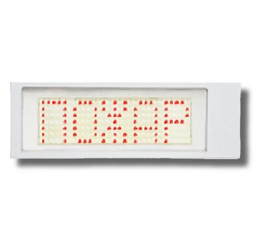 Ирида-Гефест Р-Т14-1х8-Бел/Кр-IP66 "Пожар". Оповещатель охранно-пожарный световой