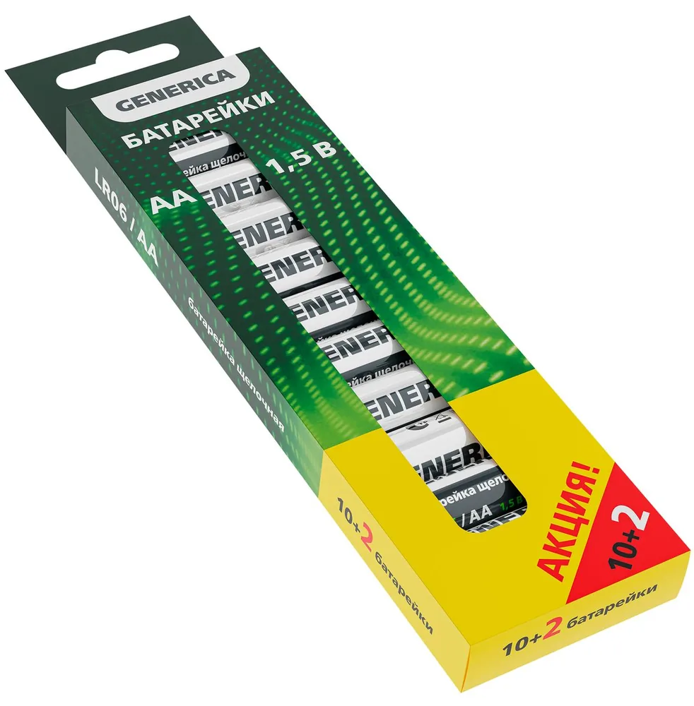 Батарейка ABT-LR06-ST-B12-G