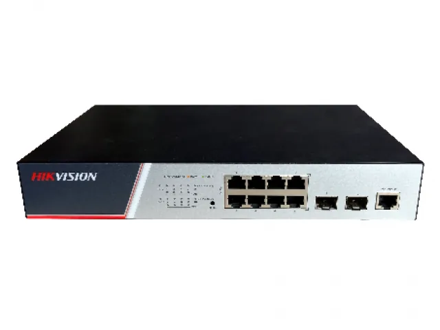 DS-3E2510P(B). Коммутатор с питанием POE
