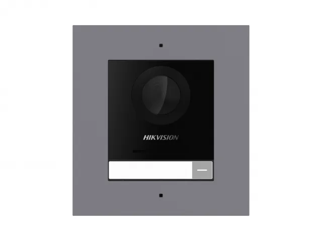 DS-KD8003-IME1(B)/Flush. Вызывная панель IP-домофона