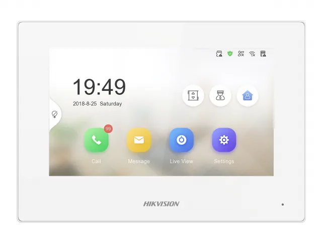 DS-KH6320-LE1/White(B). Монитор IP-домофона