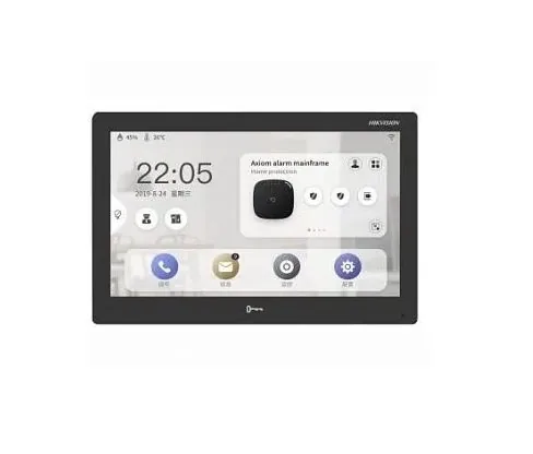 DS-KH9510-WTE1(B)(Black). Монитор IP-домофона