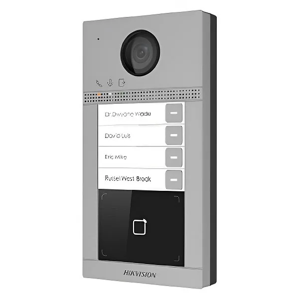 DS-KV8413-WME1(C). Вызывная панель IP-домофона