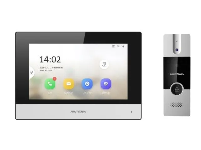 Комплект видеодомофона DS-KIS302-P