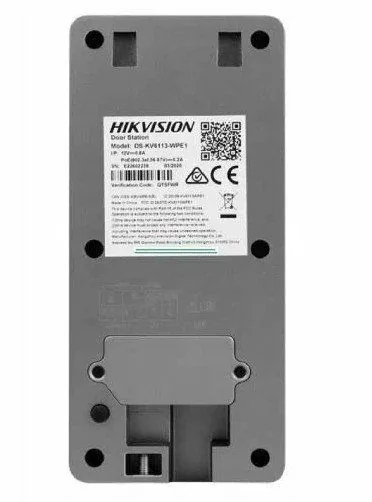 Видеопанель вызывная DS-KV6113-WPE1(C) — фото 3 из 4
