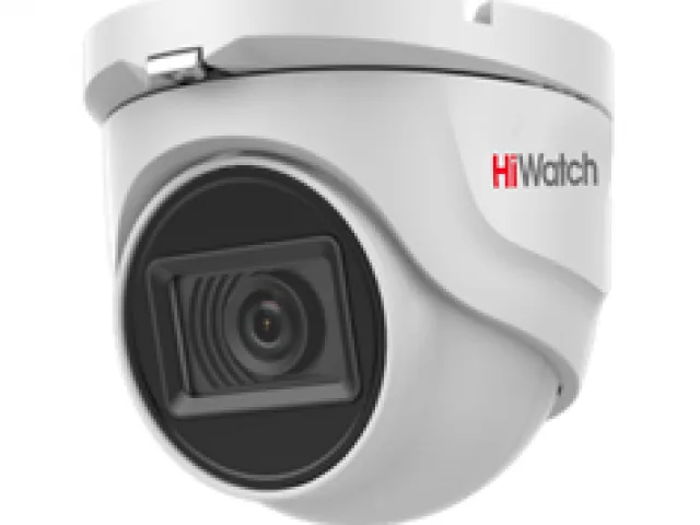 DS-T803(B) (3.6 mm). Бюджетная видеокамера мультиформатная купольная