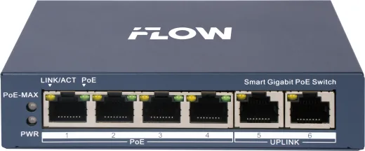 F-SW-EM606POE-VM. Коммутатор с POE