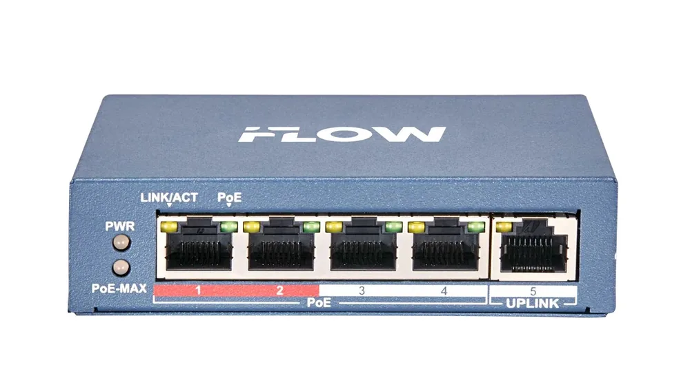 F-SW-EU205POE-V. Сетевой PoE коммутатор