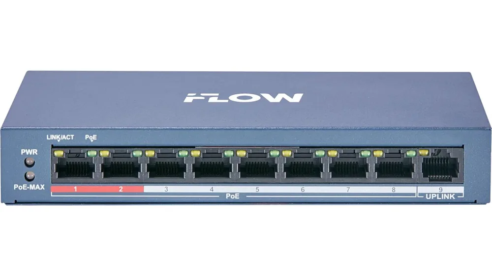 F-SW-EU209POE-V/L. Сетевой PoE коммутатор