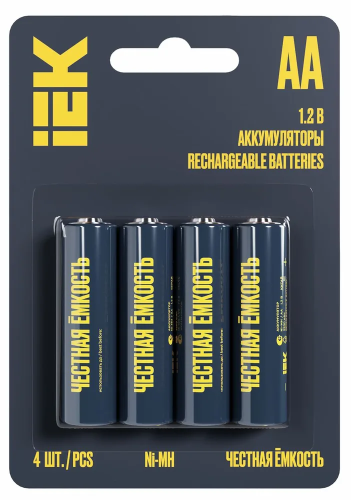 Аккумулятор Ni-MH AAK-NIMH-06-2700-L04