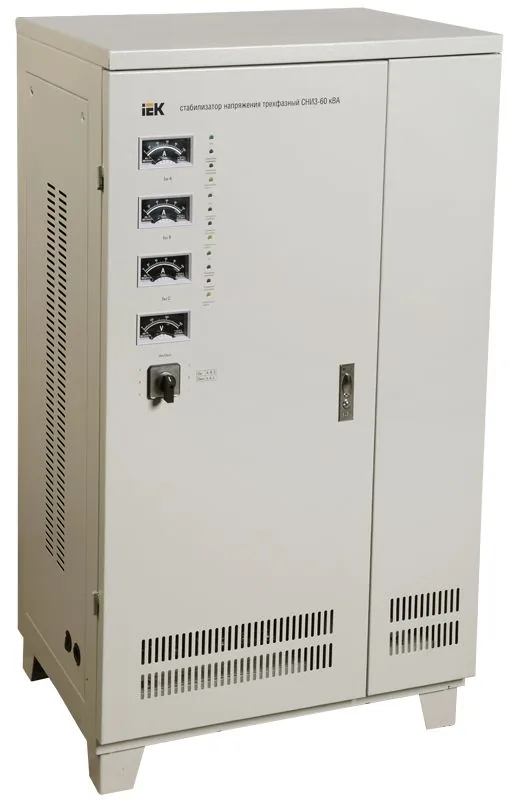 Стабилизатор напряжения СНИ3-60 кВА IVS10-3-60000