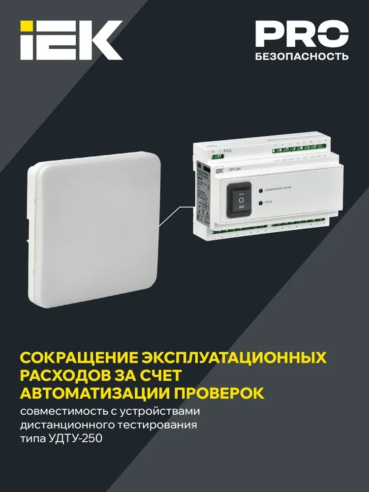 Светильник аварийный ДПА 5000-3 совместим с УДТУ 3ч IP65 — фото 2 из 5