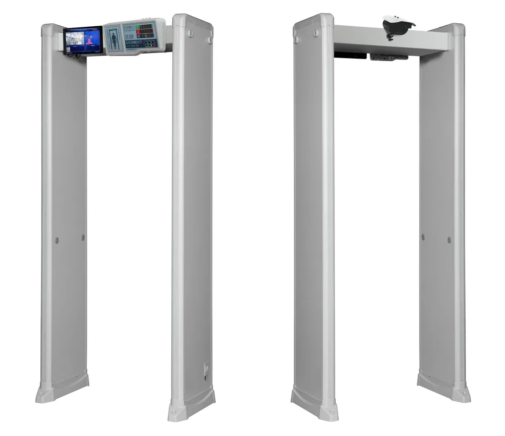 PC Z 1800 M K с Delta 100. Металлодетектор арочный с функцией измерения температуры тела