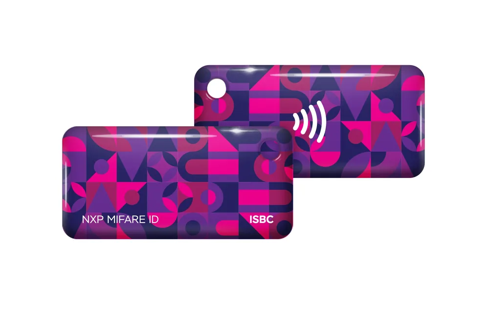 ISBC Mifare ID Standard (фиолетовый). Брелок