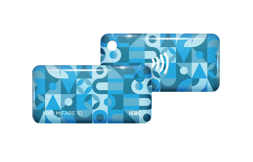 ISBC Mifare ID Standard (голубой). Брелок