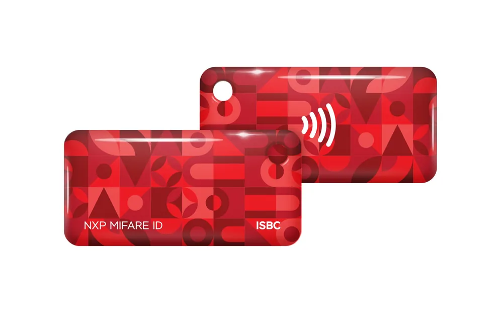 ISBC Mifare ID Standard (красный). Брелок