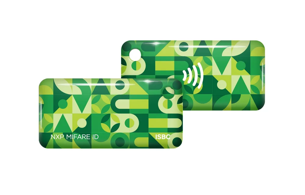 ISBC Mifare ID Standard (зеленый). Брелок