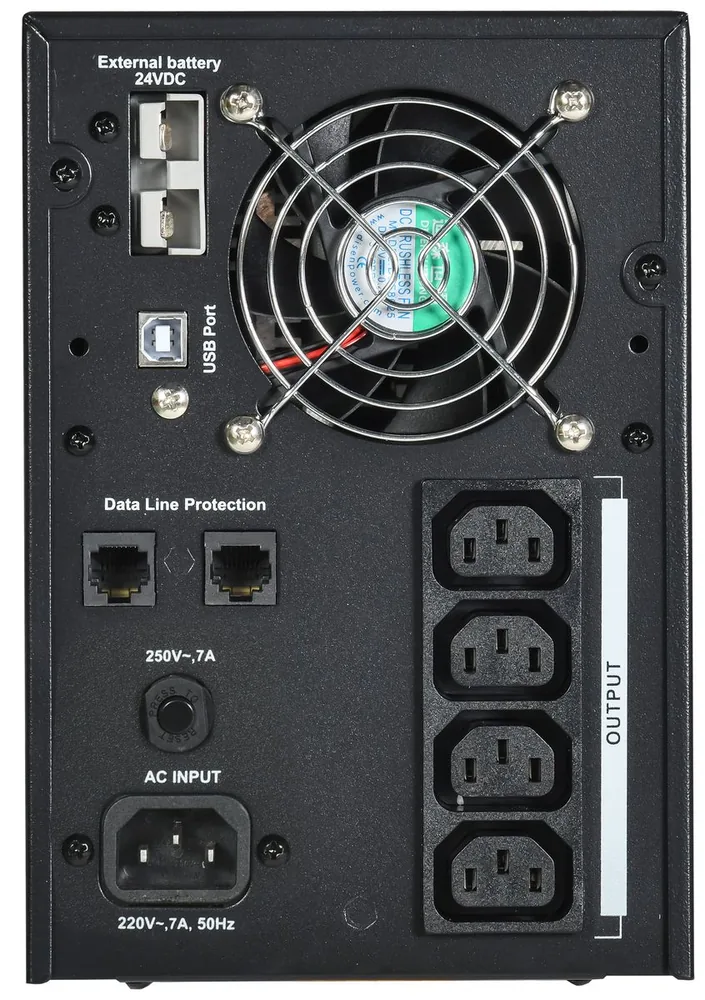 Источник бесперебойного питания ELT-1000VA-1-L — фото 4 из 4