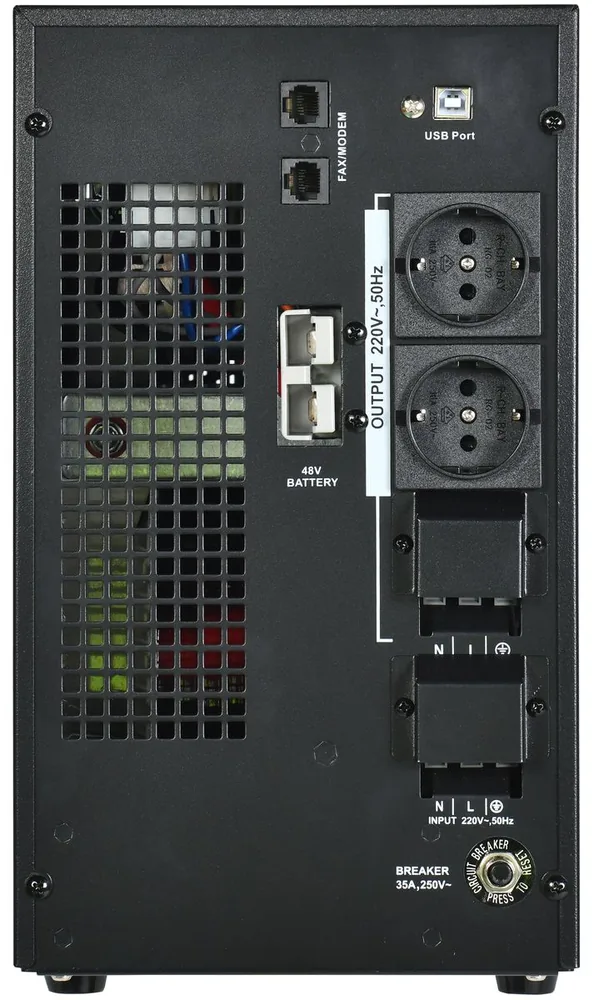 Источник бесперебойного питания ELT-5000VA-1-L-S — фото 1 из 4