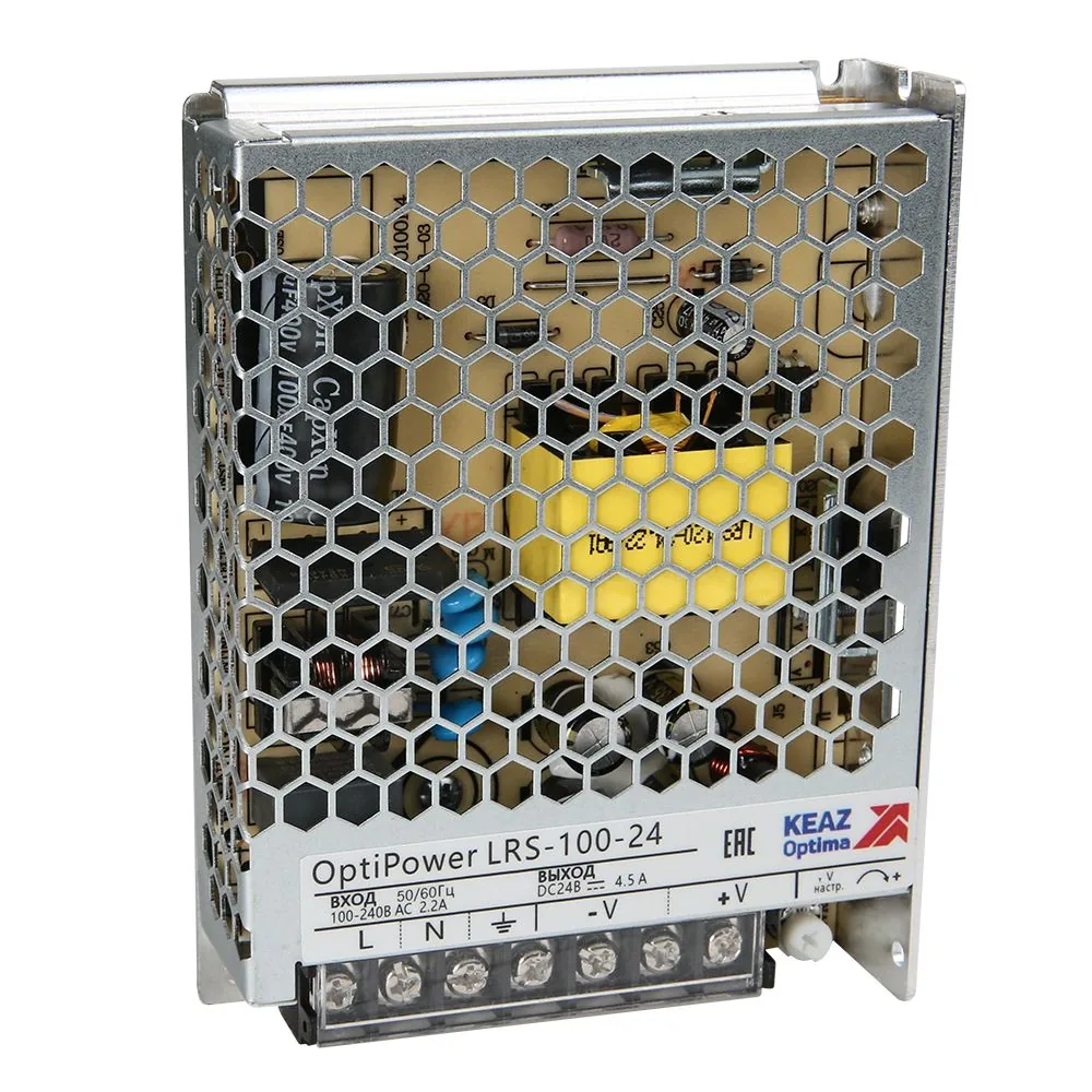 Блок питания OptiPower LRS 120-24 5A 328881 — фото 1 из 3