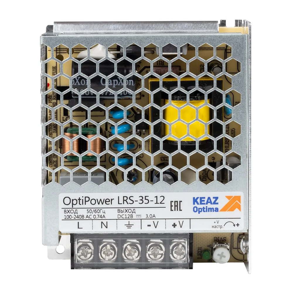 Блок питания OptiPower LRS 35-12 3A 328864 — фото 3 из 3