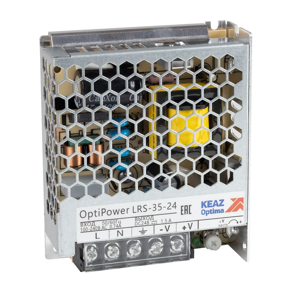 Блок питания OptiPower LRS 35-24 1.5A 328865 — фото 2 из 2