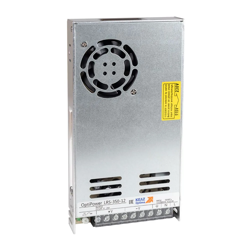 Блок питания OptiPower LRS 350-12 29A 328888 — фото 2 из 3