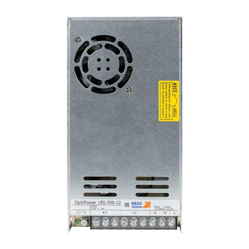 Блок питания OptiPower LRS 350-12 29A 328888 — фото 3 из 3