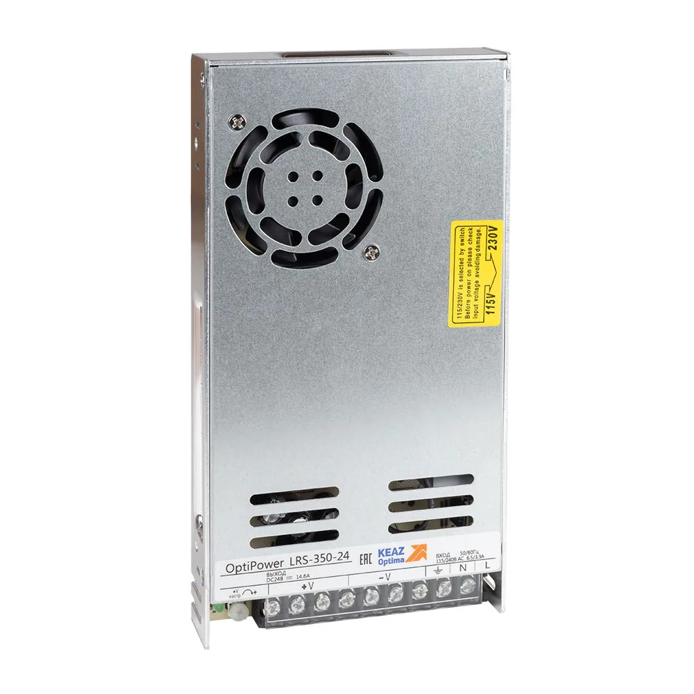 Блок питания OptiPower LRS 350-24 14.6A 328889 — фото 2 из 3