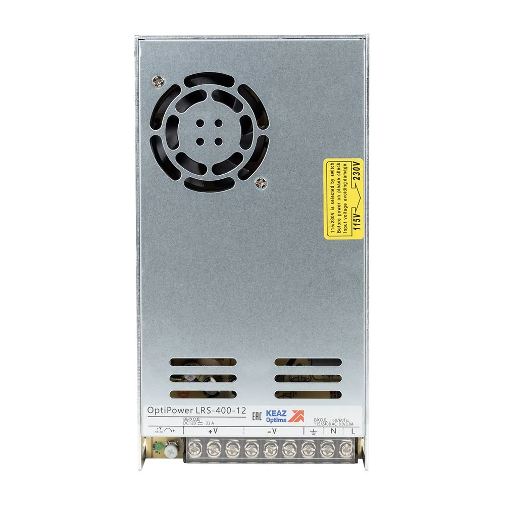 Блок питания OptiPower LRS 400-12 33.3A 328890 — фото 3 из 3