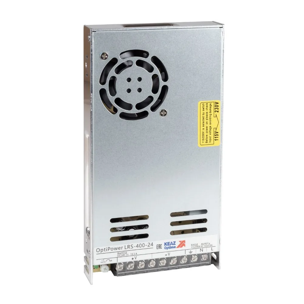 Блок питания OptiPower LRS 400-24 16.6A 328891 — фото 2 из 3