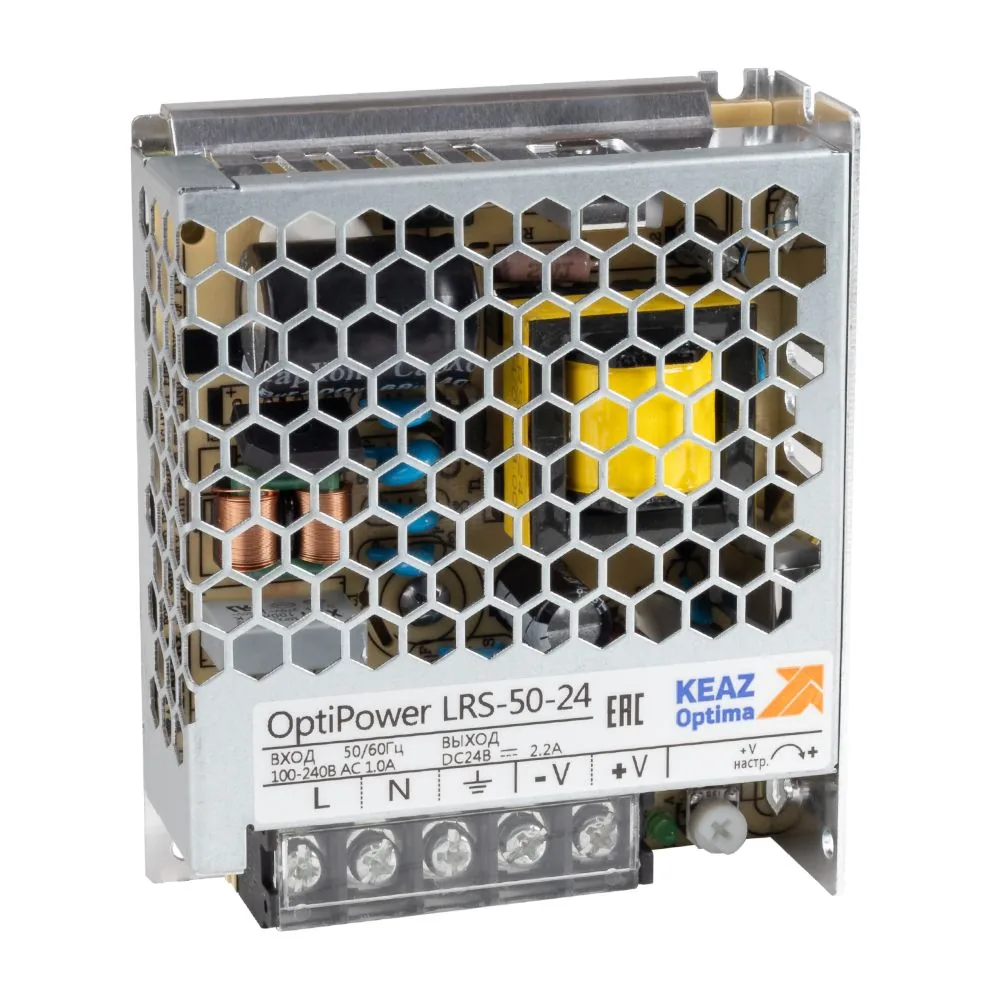 Блок питания OptiPower LRS 50-24 2.2A 328872 — фото 2 из 3