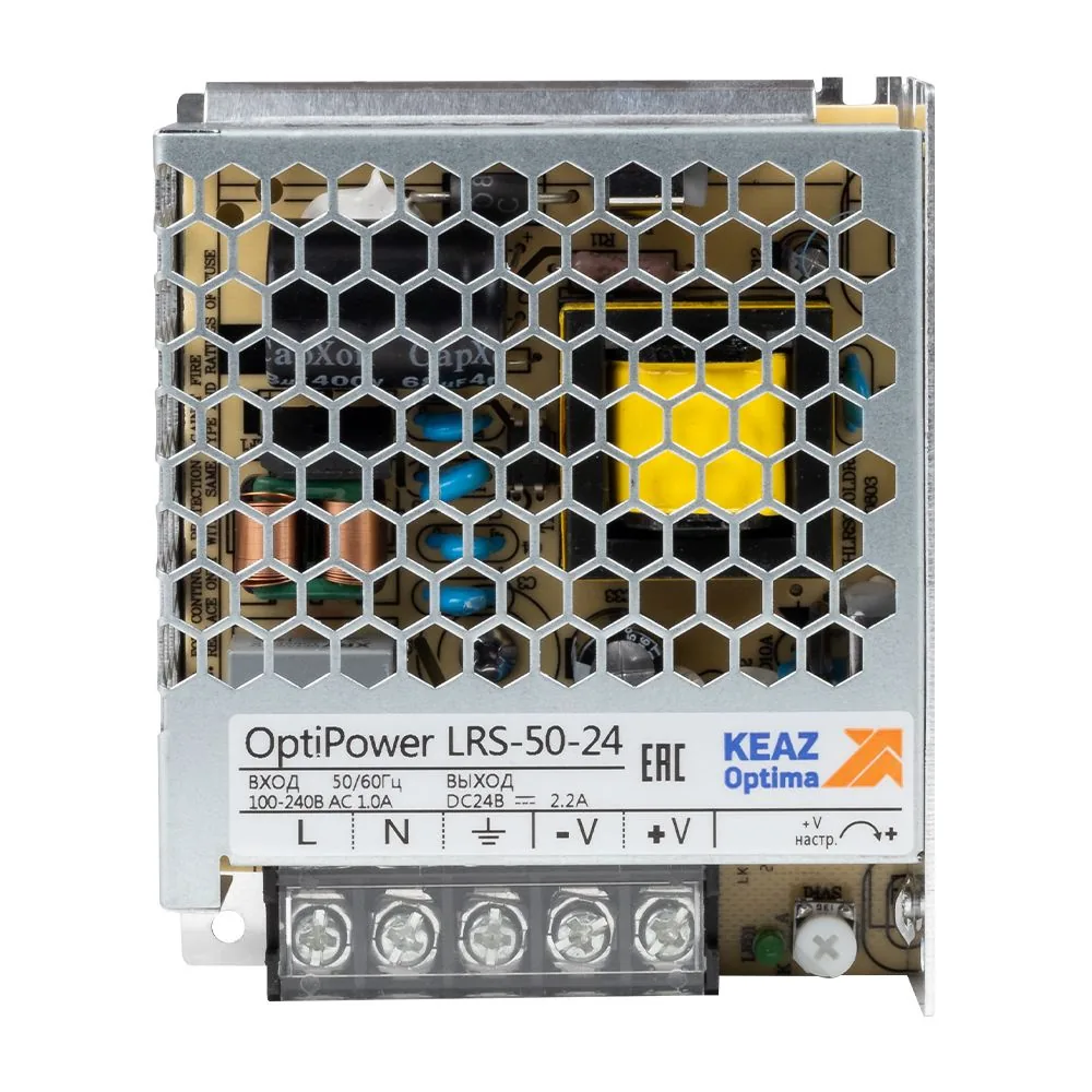 Блок питания OptiPower LRS 50-24 2.2A 328872 — фото 3 из 3