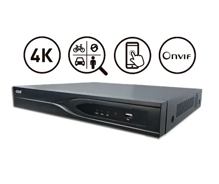 KN-CORE36/2-4K-AI. Видеорегистратор IP 36-канальный