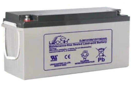 LEOCH DJM12180. Аккумулятор герметичный свинцово-кислотный