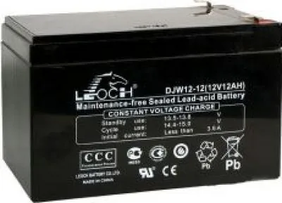 LEOCH DJW12-12. Аккумулятор герметичный свинцово-кислотный