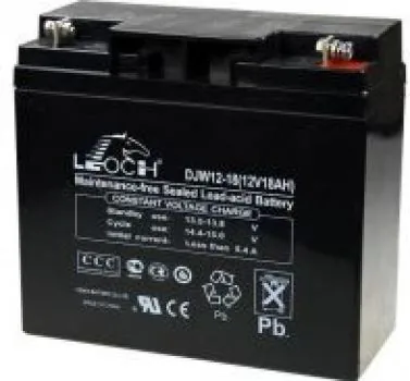 LEOCH DJW12-18. Аккумулятор герметичный свинцово-кислотный