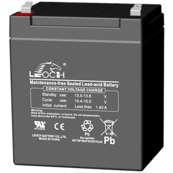 LEOCH DJW12-6.0 F2. Аккумулятор герметичный свинцово-кислотный