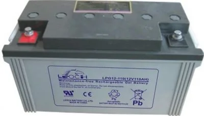 LEOCH LPG12-110. Аккумулятор герметичный свинцово-кислотный