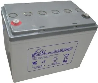 LEOCH LPG12-125. Аккумулятор герметичный свинцово-кислотный
