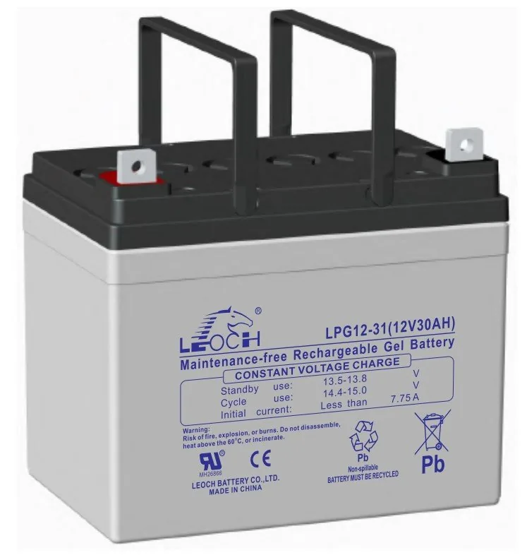 LEOCH LPG12-31. Аккумулятор герметичный свинцово-кислотный