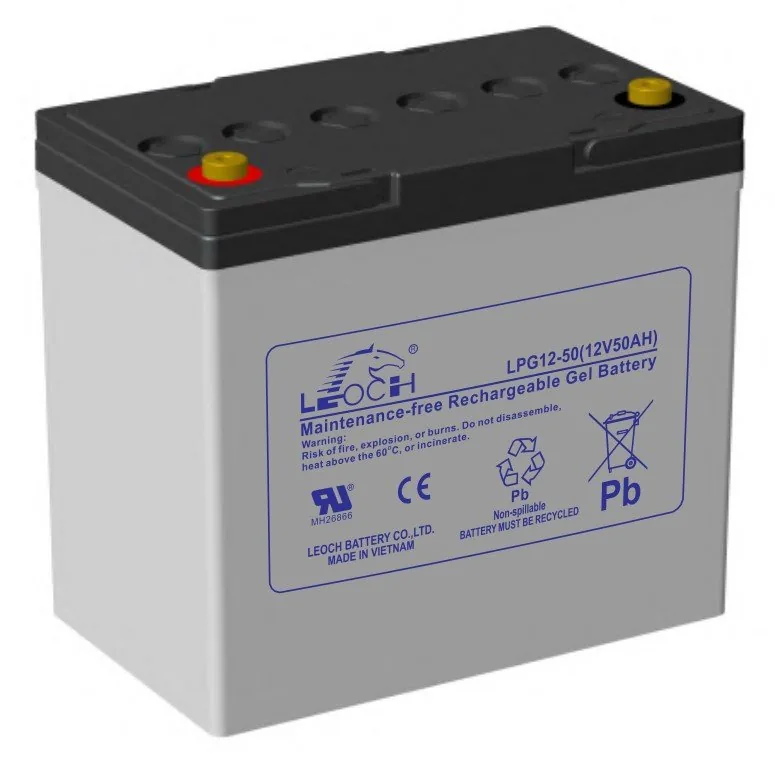LEOCH LPG12-50. Аккумулятор герметичный свинцово-кислотный