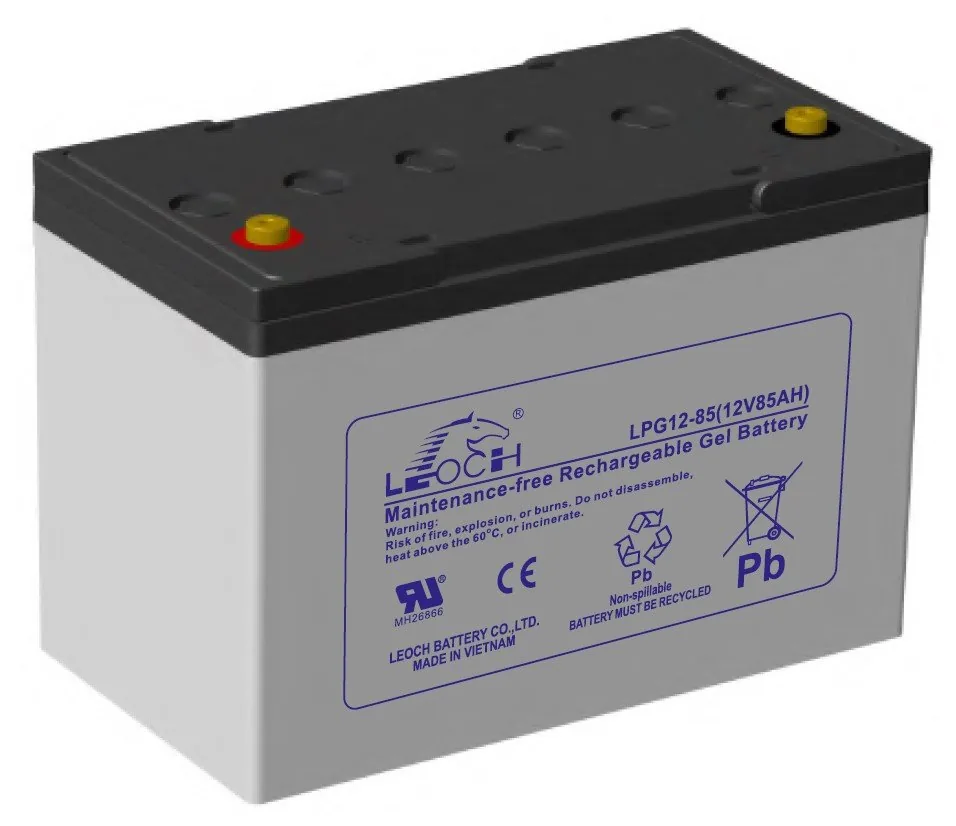 LEOCH LPG12-85. Аккумулятор герметичный свинцово-кислотный