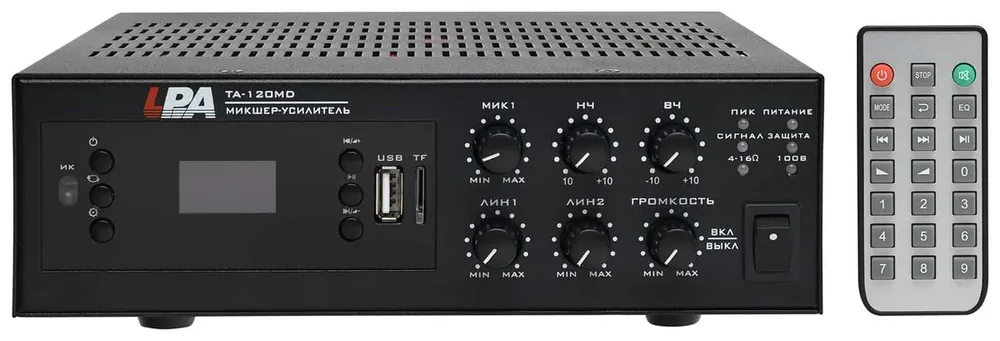 Микшер-усилитель LPA-TA-120MD — фото 3 из 5