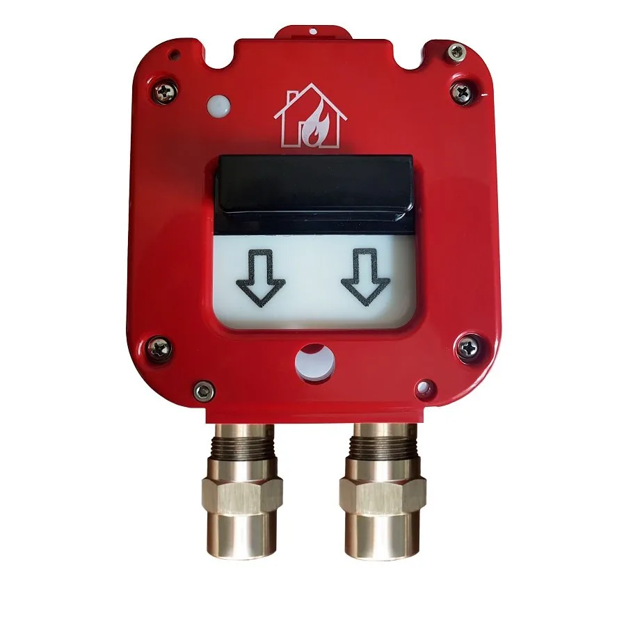 ИП 535-26-А "Север", кабельный ввод МКВМ М20Т3/4. Извещатель пожарный ручной