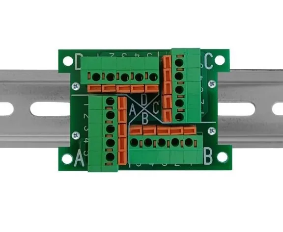 РИ-4 DIN "Аякс". Разветвитель интерфейсов CAN/DMX512/M-Bus/Modbus — фото 1 из 2