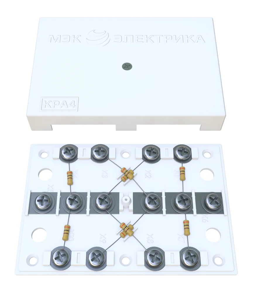 KRA-4 300 Om white (MEC42103). Коробка на 4 абонента