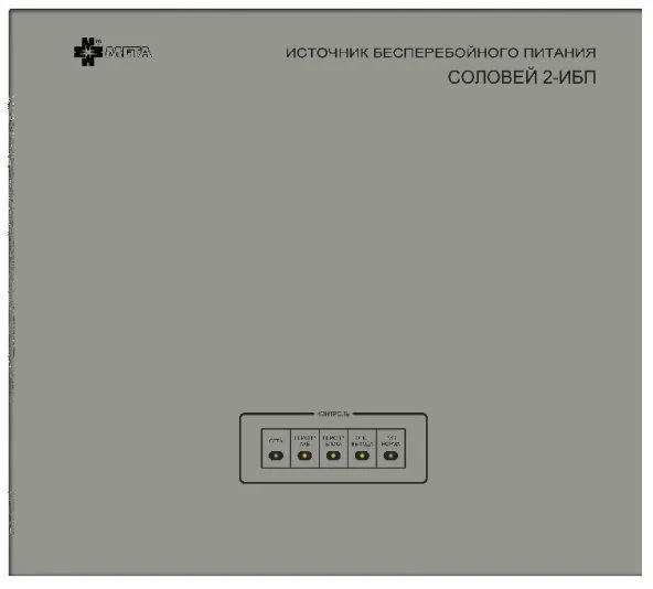 Источник бесперебойного питания Соловей2-ИБП