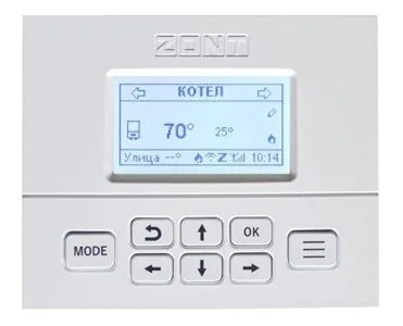 ZONT МЛ-753. Панель управления